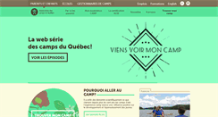 Desktop Screenshot of camps.qc.ca